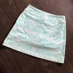 Athleta Green Skort